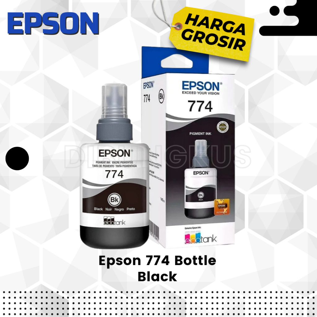 

Tinta Refill Epson Ink 774 Black 100% Original