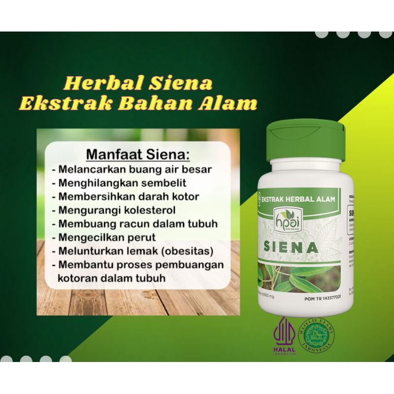 COD- Herbal Daun Siena - Herbal Pelancar BAB Sembelit