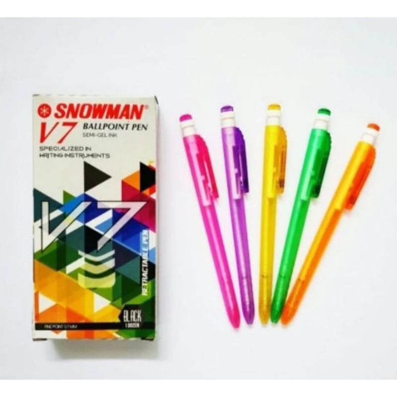 

Pen Snowman V7/gros