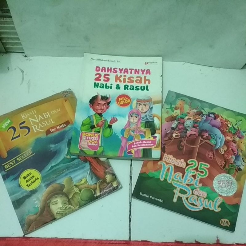 CABUTAN ORI NEW KISAH 25 NABI DAN RASUL FOR KIDS dan KISAH 25 NABI DAN RASUL DAHSYATNYA 25 KISAH NAB