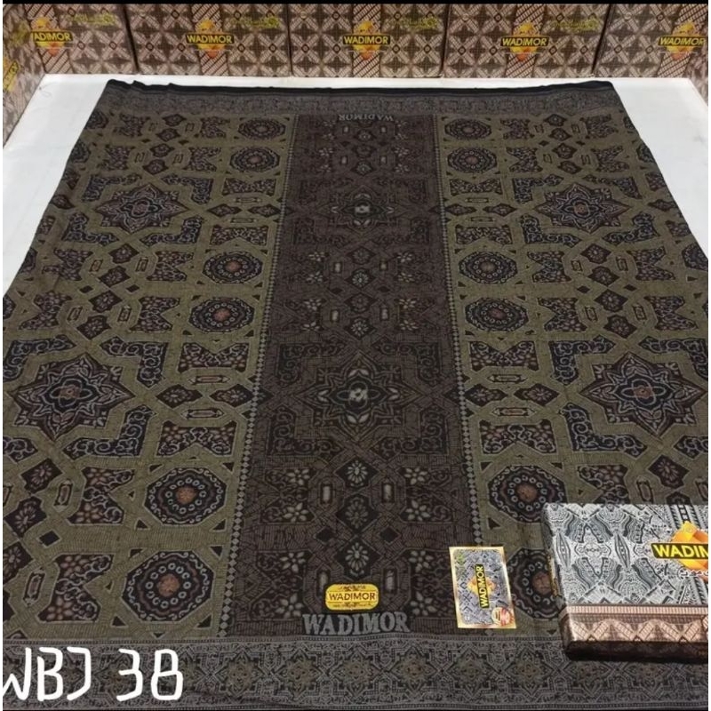 sarung tenun wadimor motif batik Jawa ukuran dewasa terbaru kekinian