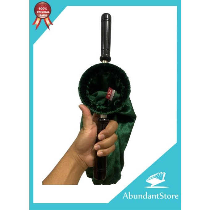 Kantong Persembahan - Kantong kolekte - kantong persembahan bulat - 2 handel pegangan