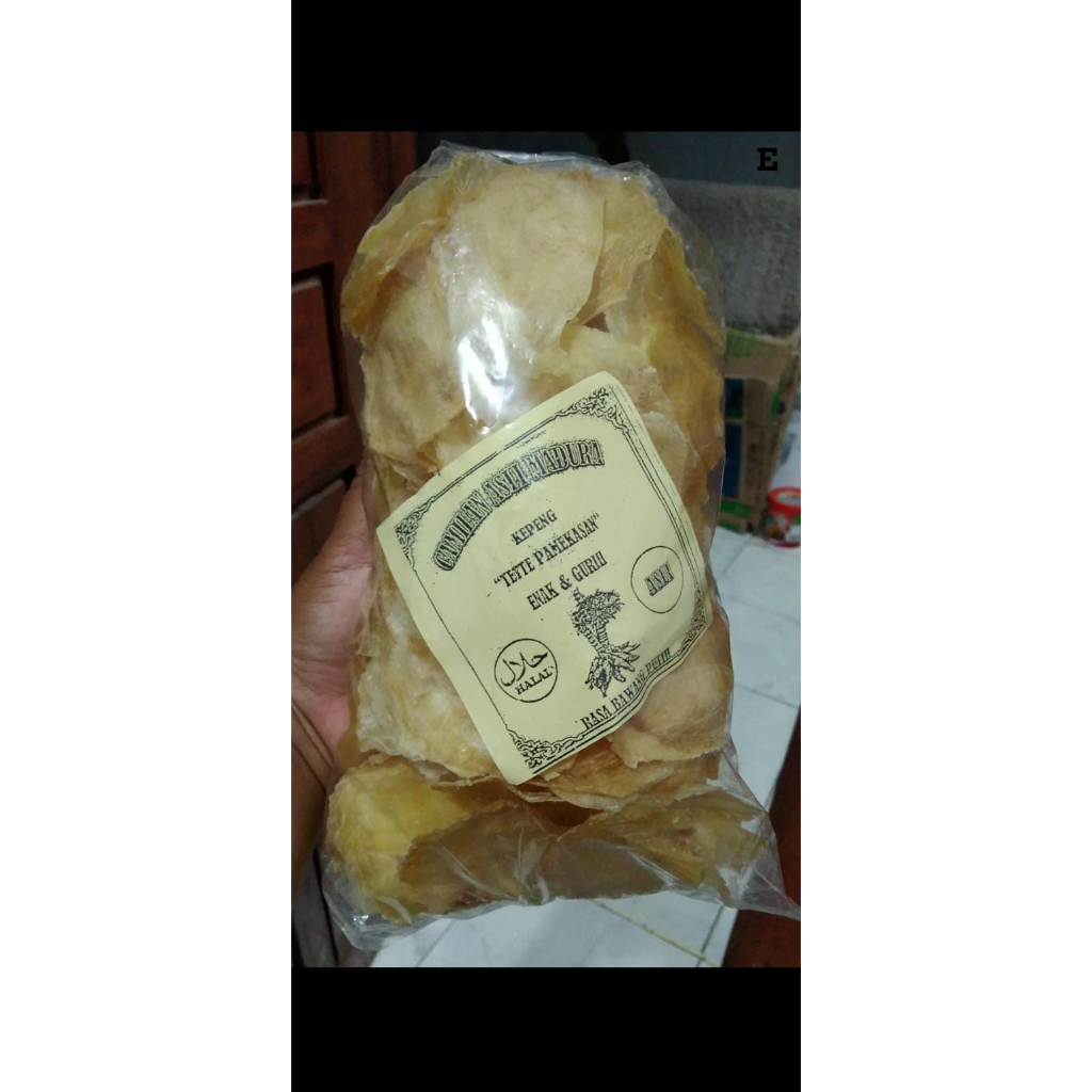 

Kepeng tette bawang pamekasan isi 100