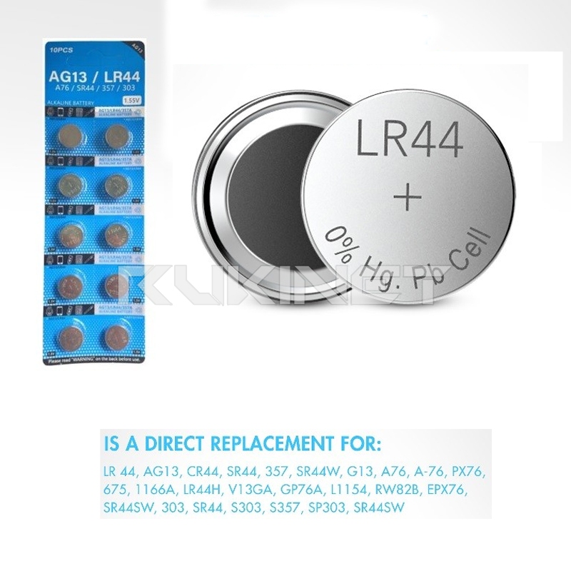 Baterai LR44 AG13 Untuk Batre pH Meter , TDS meter , Jam dll