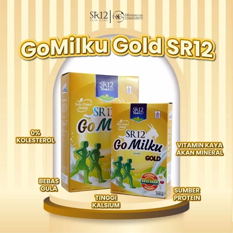 

SR12 - Gomilku Gold sr12 susu kambing etawa untuk orang dewasa dan lansia gomilku susu kolesterol susu asam urat susu pegel pegel susu untuk sendi sendi