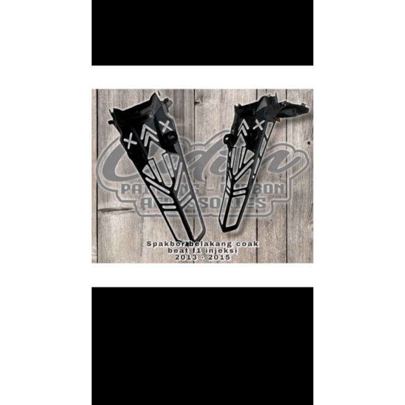 spakbor belakang beat FI 2013-2015 full coak slebor beat FI cowak