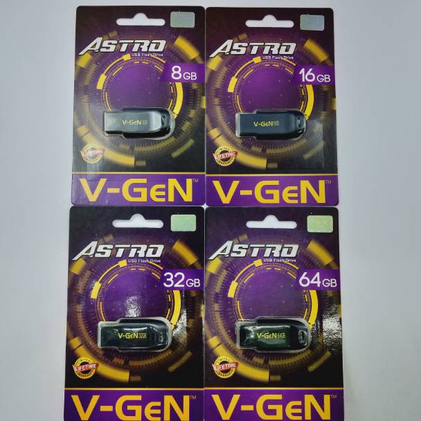 Koleksi Terbaru VGEN Flashdisk Vgen Astro USB V gen 8GB 16GB 32GB 64GB USB Flashdisk Astro original
