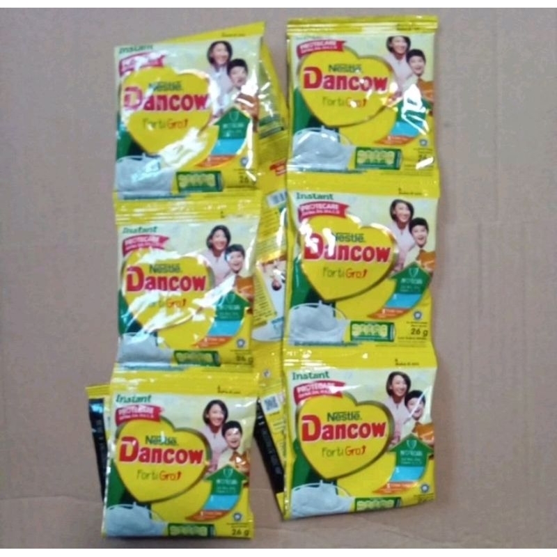 

Susu Dancow Putih Renceng isi 10 Pcs x @ 26 g