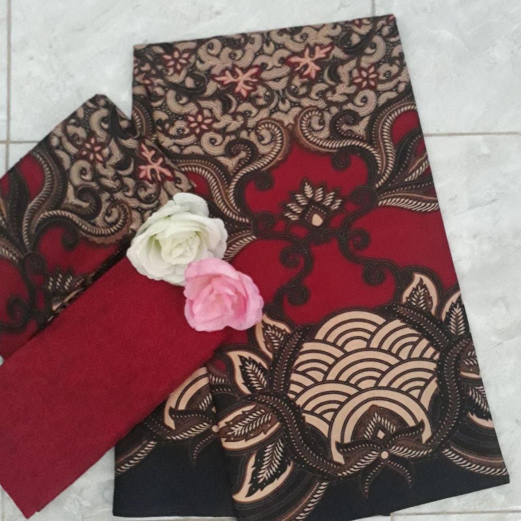 kain batik Cap garutan motif jumputan katun halus kain batik atasan grosir kain batik pekalongan