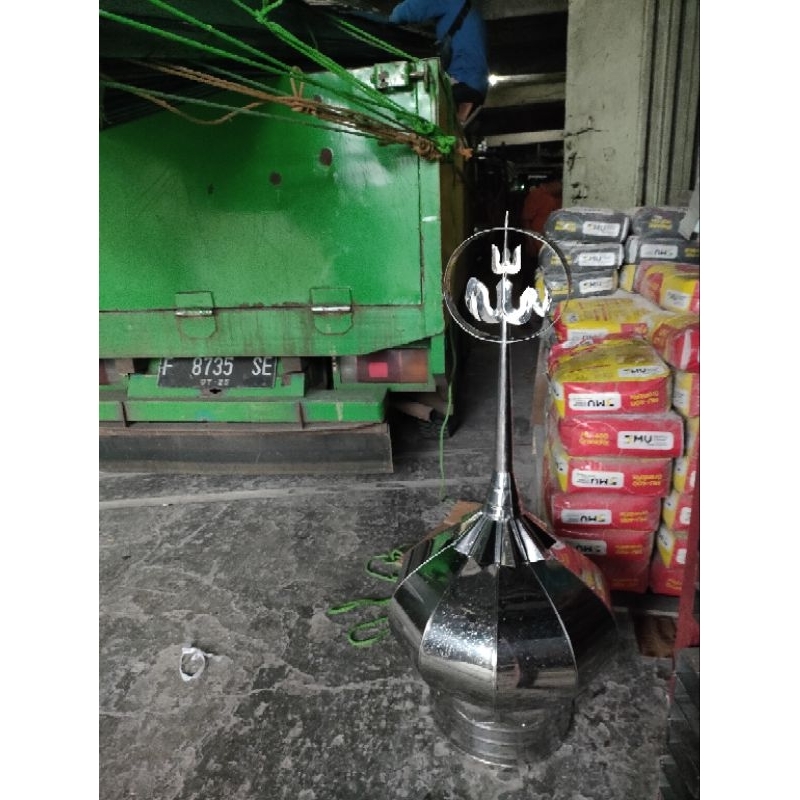 Kubah Masjid Stainless steel Ukuran Diameter 50 cm