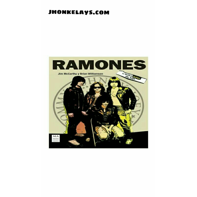 

stiker band punk rock ramones UK besar dan bahan anti air