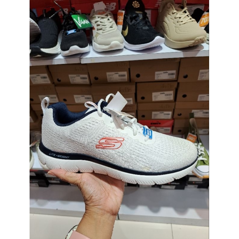 skechers Go walk stability men's walking shoes - white