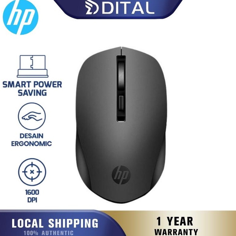 Muraaaahh HP S1 mouse wireless gaming silent click original 24G plus 16DPI Wireless Mouse gaming HP 