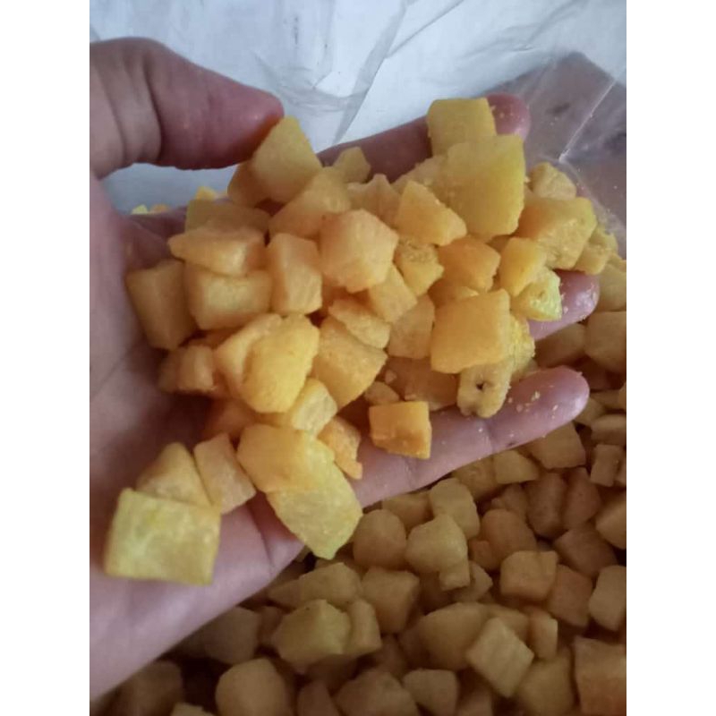 

250 gram ubi ganepo/ganefo/dakak-dakak/kripik khas minang/oleh-oleh minang asli