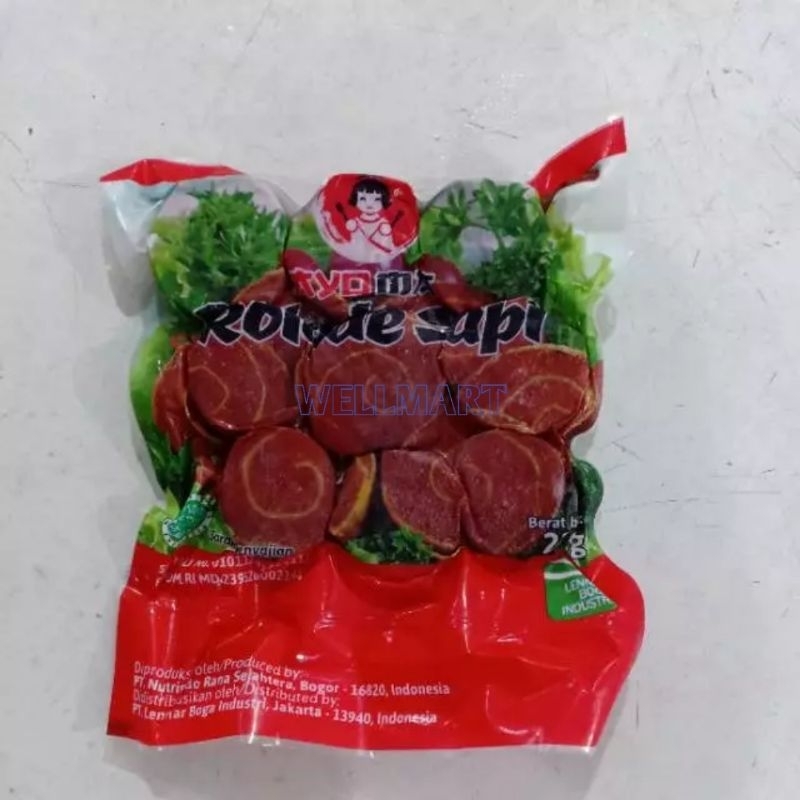 

Ayoma Rolade Sapi 225g Isi 9 Pcs Rollade Daging Sapi Halal