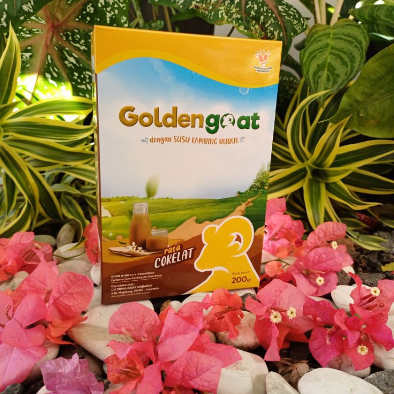 

Susu Kambing Etawa Golden Goat Rasa Coklat berat 200 gram