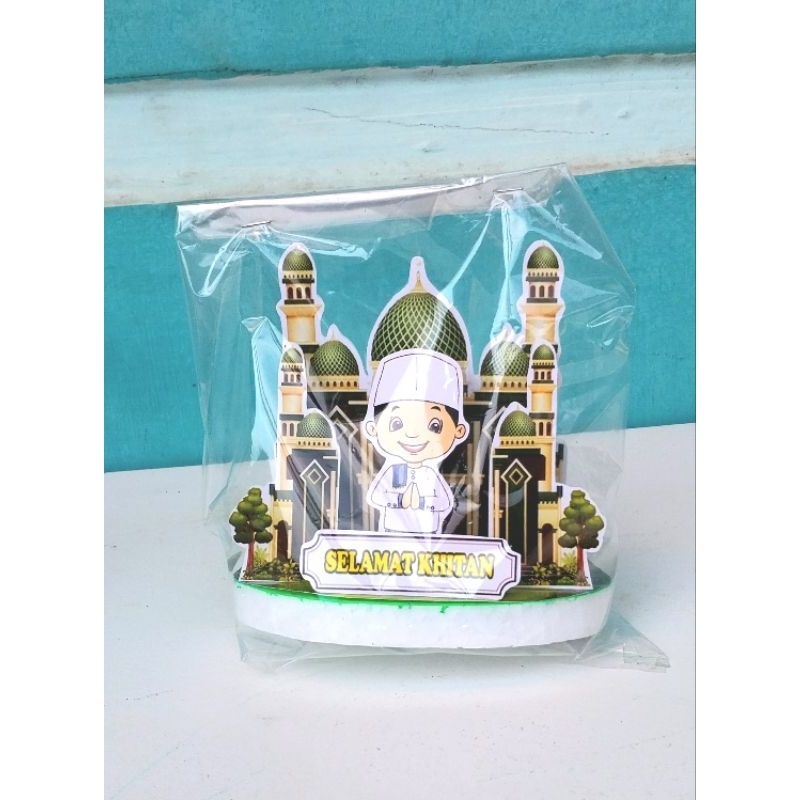 [Whispers] Patung sunat patung hiasan kue patung background sunat dekorasi kue