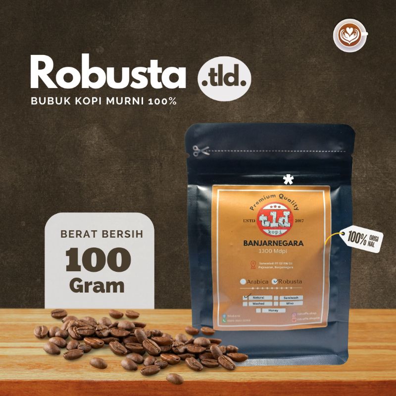 

Kopi Robusta tld 100 gram