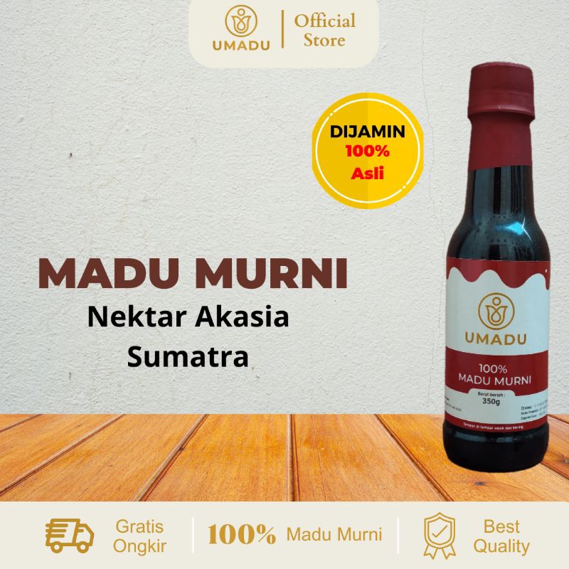

Madu Hutan 1kg, 500gram, 350gram Asli Murni Original Alami Sarang Nektar Akasia Sumatera Riau Raw Honey Premium