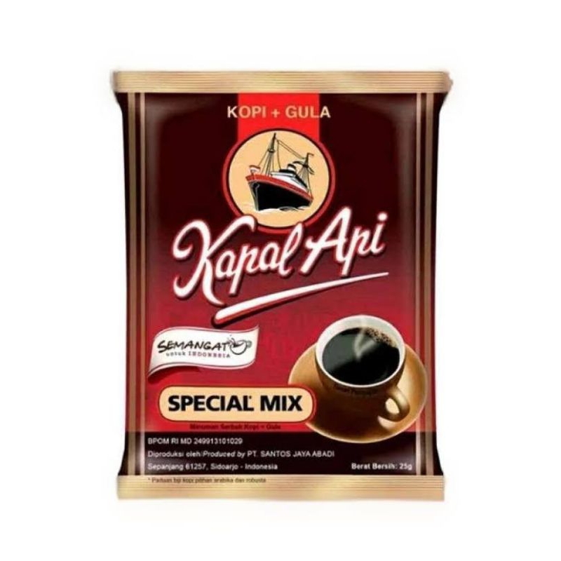 

Kapal Api Special Mix Renceng isi 10 saschet