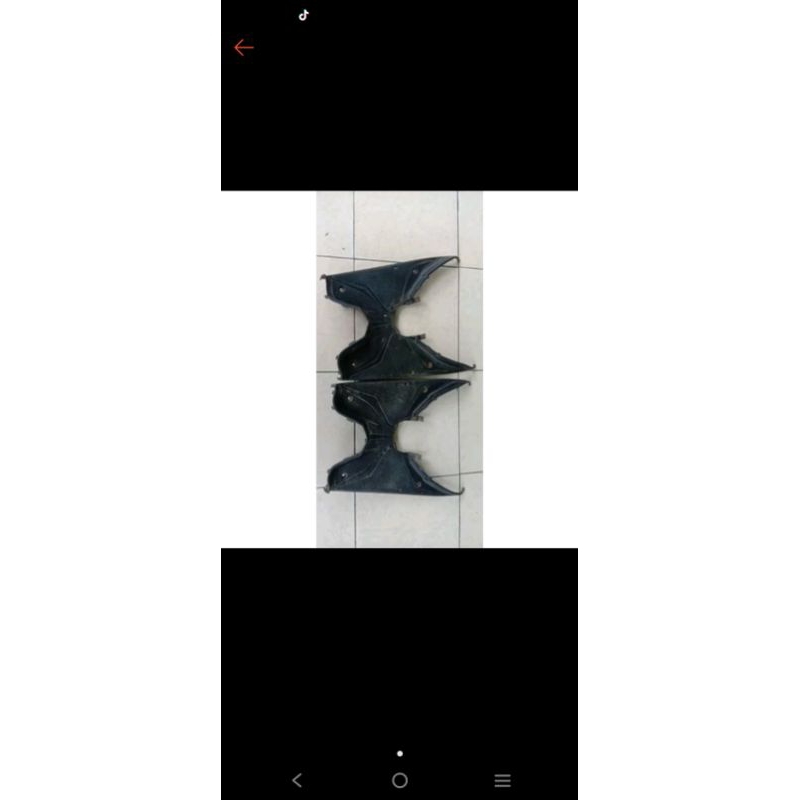 Dek lantai Pijekan kaki Honda vario 125 old Original Copotan