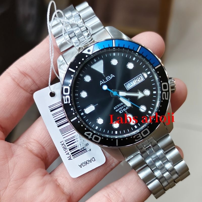 Jam Tangan Alba Men Automatic AL4195 AL4195X1 Original & Garansi