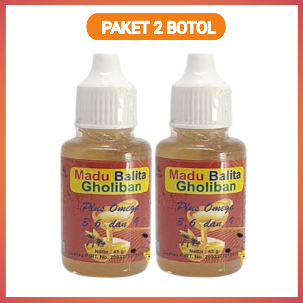

[ PAKET 2 BOX ] Madu Balita Gholiban