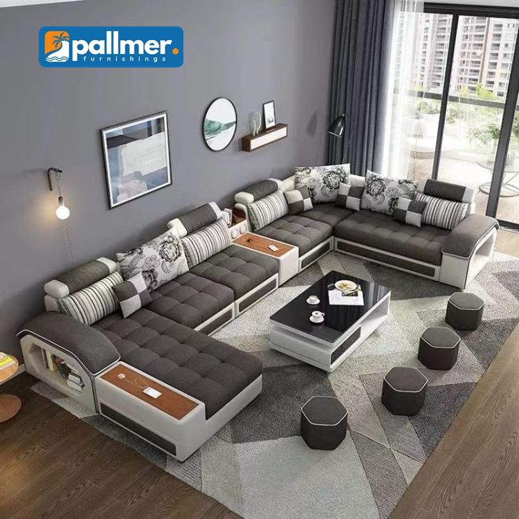 Kursi Sofa Minimalis Ruang Tamu Letter U Terbaru