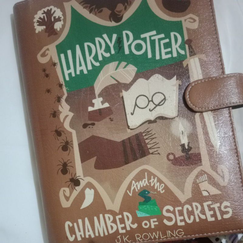 preloved binder kulit Harry Potter B5