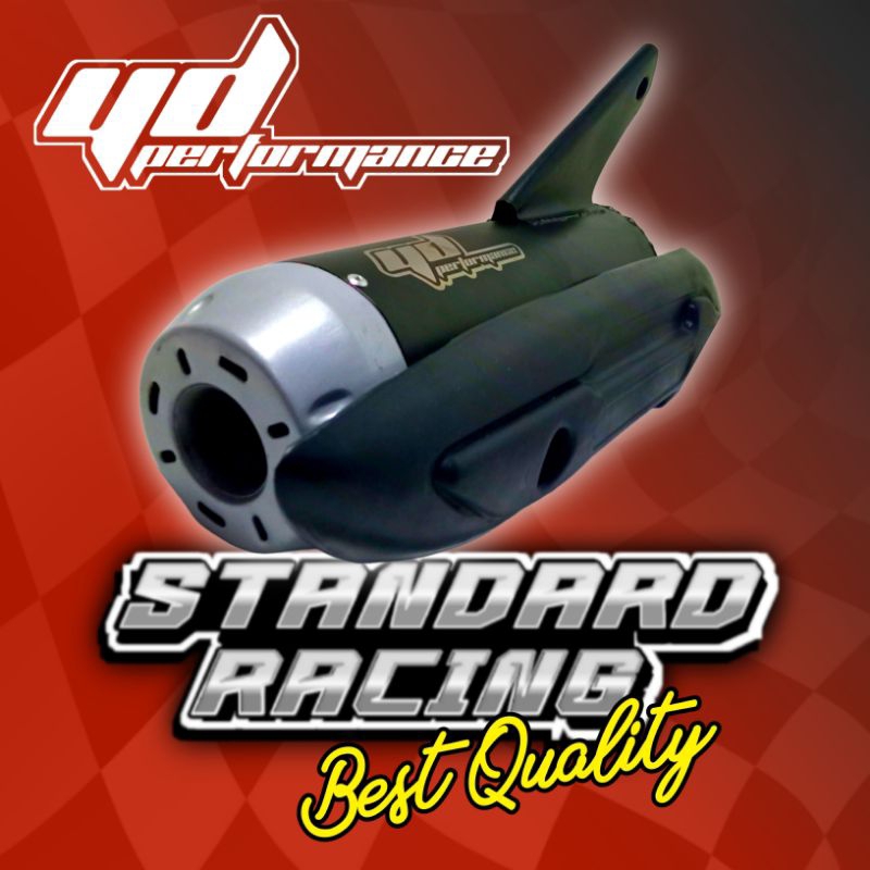 Knalpot untuk BEAT OLD/BEAT KARBU standard racing kwalitas premium