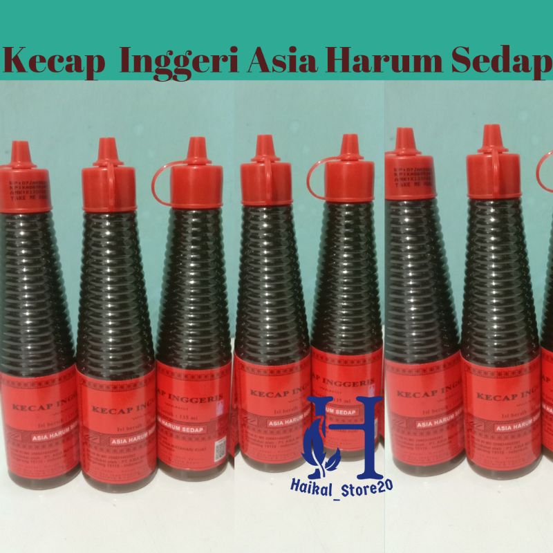

Asia Harum Sedap Kecap Inggeris135 ml Halal