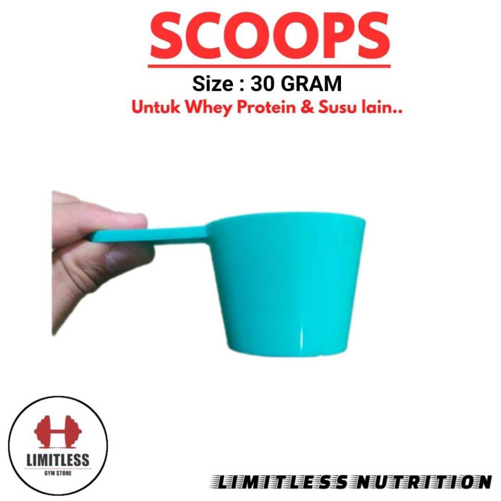 

scoop takaran susu whey 30gr sendok takar