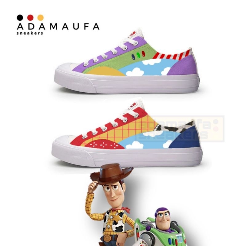 Sepatu Ventela Custom Toy Story Pria Wanita
