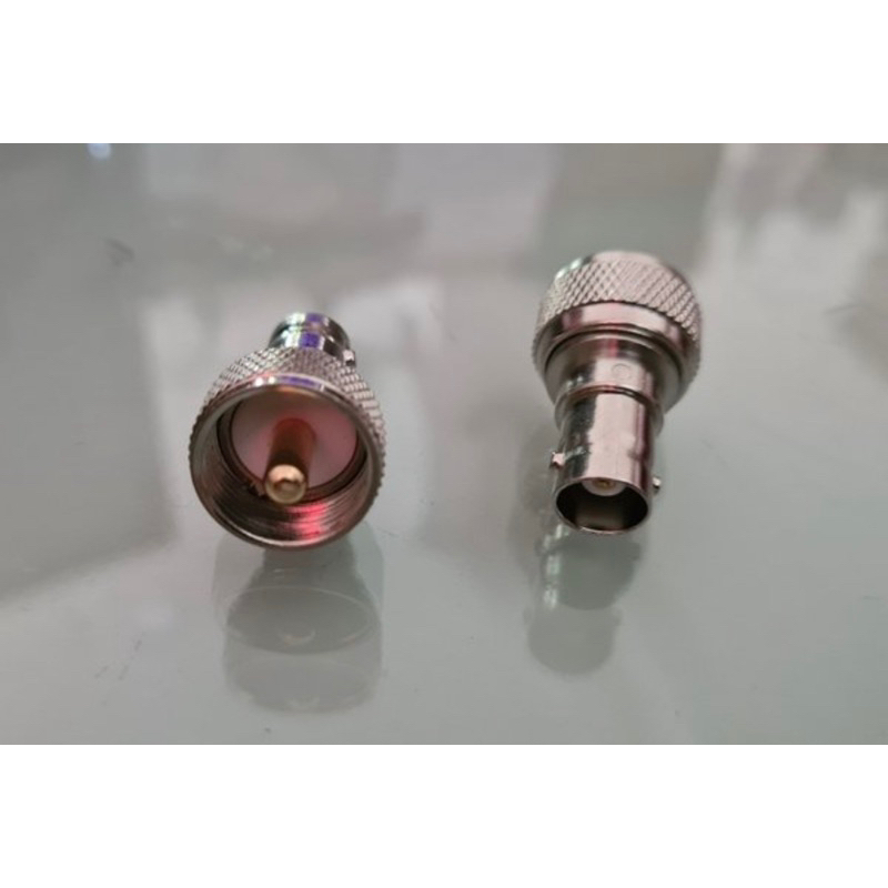 CONECTOR PL MALE to BNC FEMALE