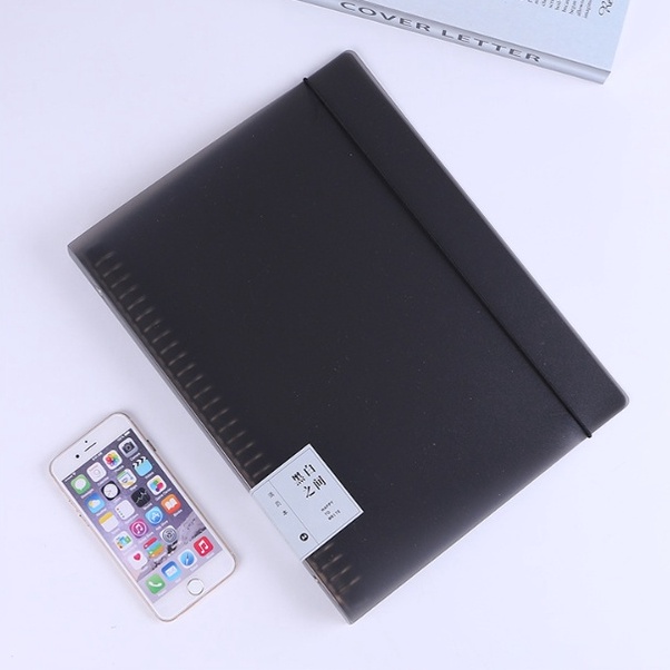 

Ready Stok Zumoo Binder Transparan RING BESI A5 B5 CFC