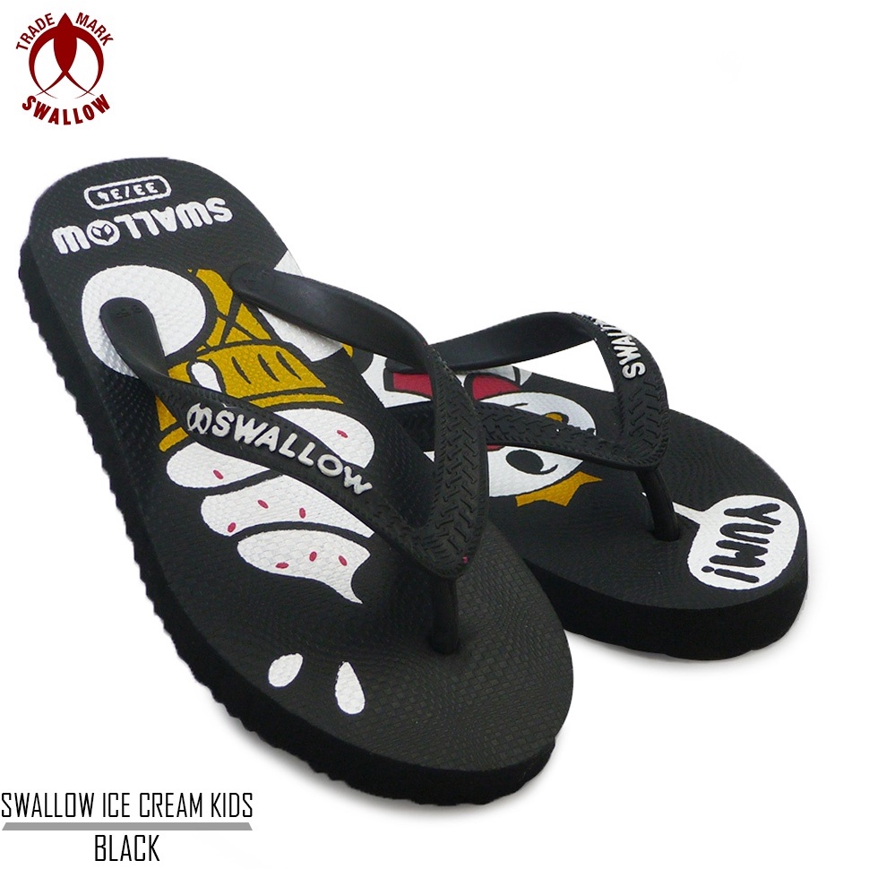 Jangan ketinggalan codeJj8J3 Sandal Jepit Anak Swallow Ice Cream Kids  Sandal Anak Motif Ice Cream s