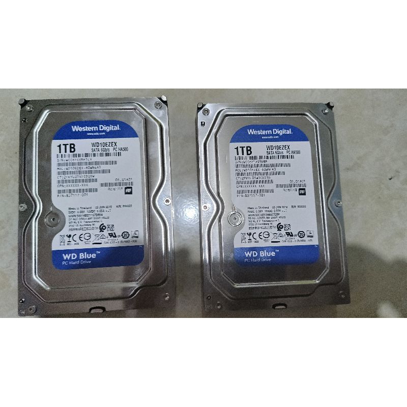 WD blue 3,5" 1 TB