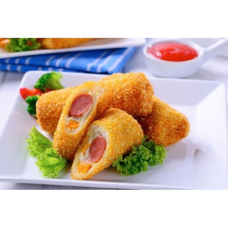 

SOSIS SELIMUT/SOSIS GULUNG/SOSIS CORNDOG KW HALAL