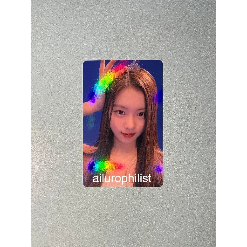 LE SSERAFIM Kazuha Sakura Garam Fearless Monochrome Bouquet Weverse Holo POB Photocard
