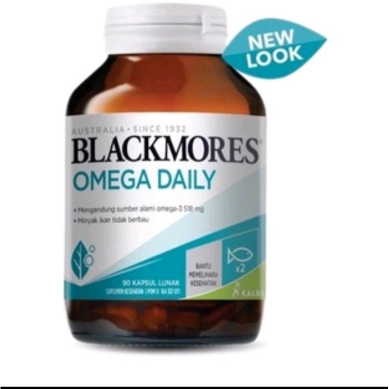 Blackmores Omega Daily konsentrasi minyak ikan lebih tinggi dibandingkan minyak ikan biasa