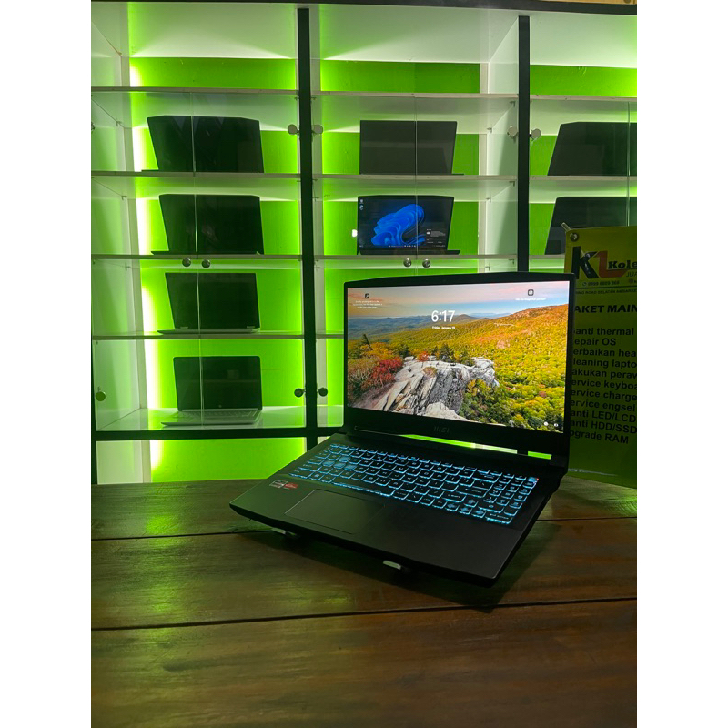MSI Bravo 15 Ryzen 5 7537HS GARANSI RESMI