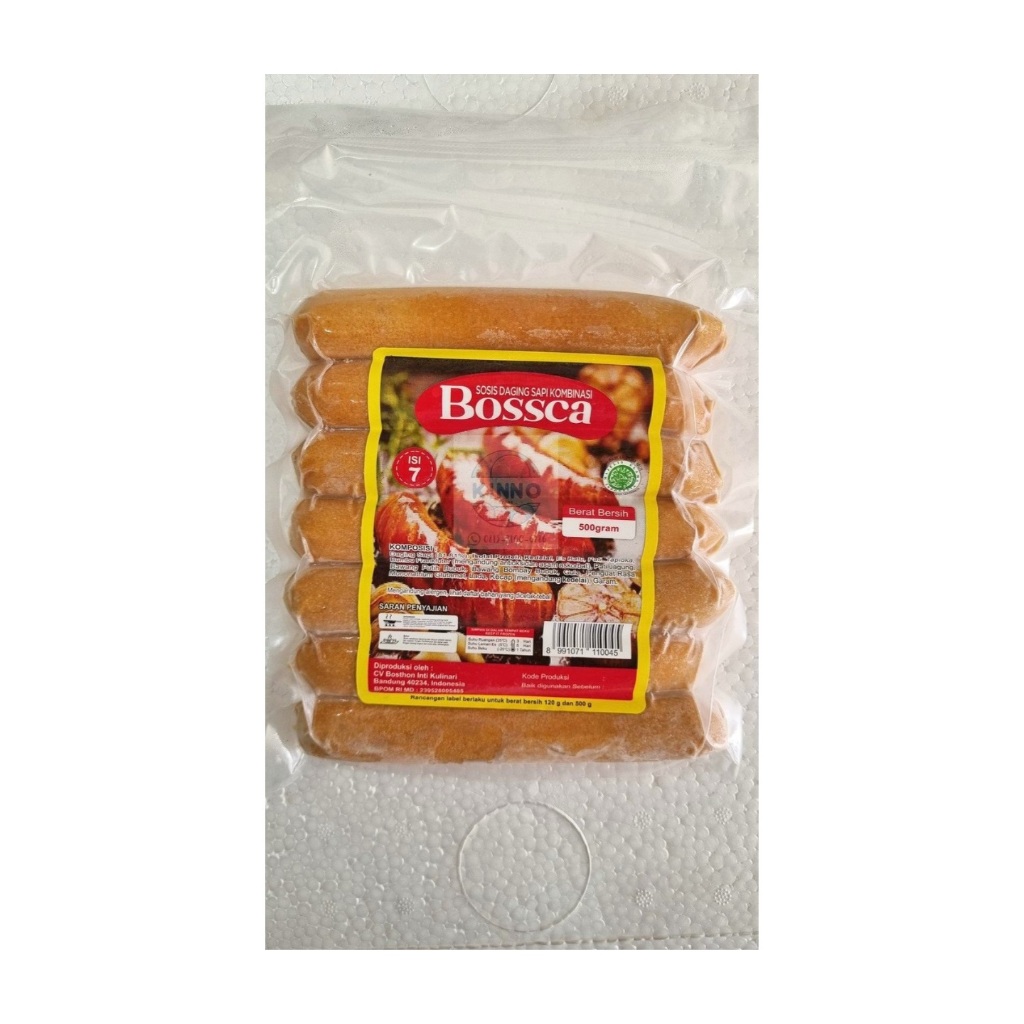 

Sosis Sapi Kombinasi BOSSCA 500gr