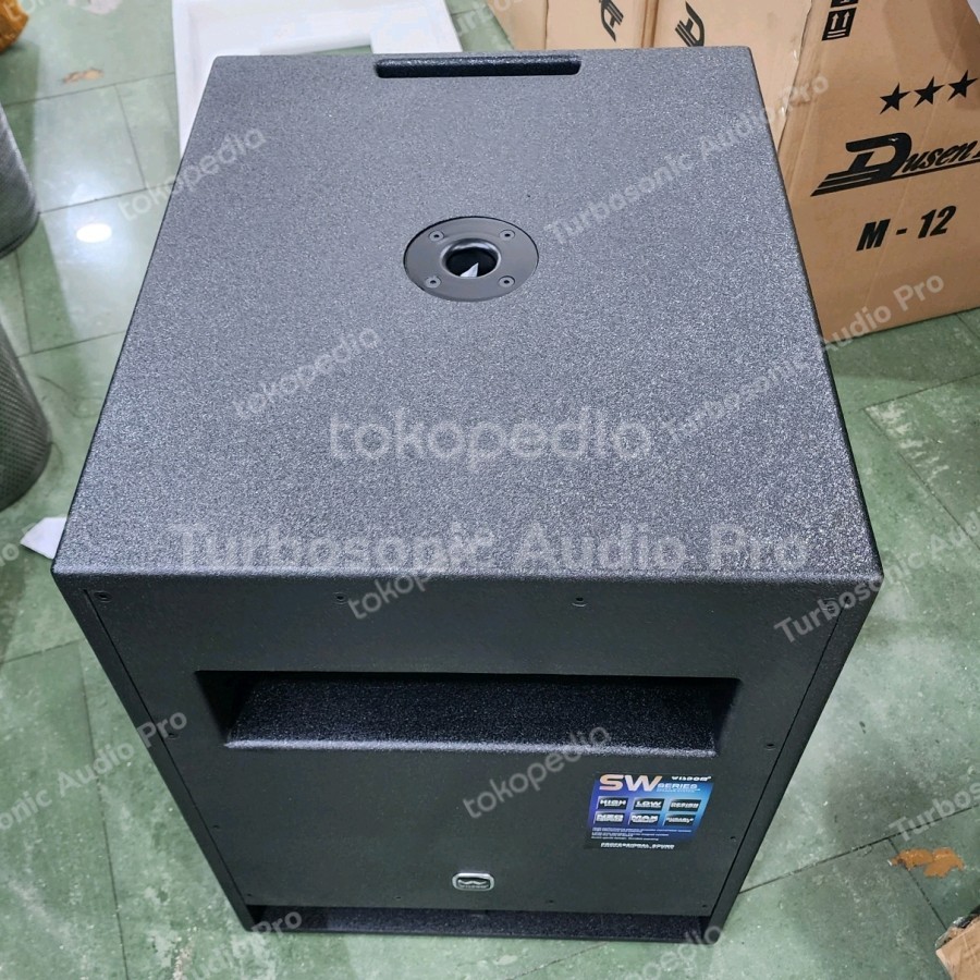 (JUAL 1 BUAH) SUBWOOFER AKTIF WISDOM SW 15PRO / SW15PRO / SW15 PRO 15 INCH ORIGINAL
