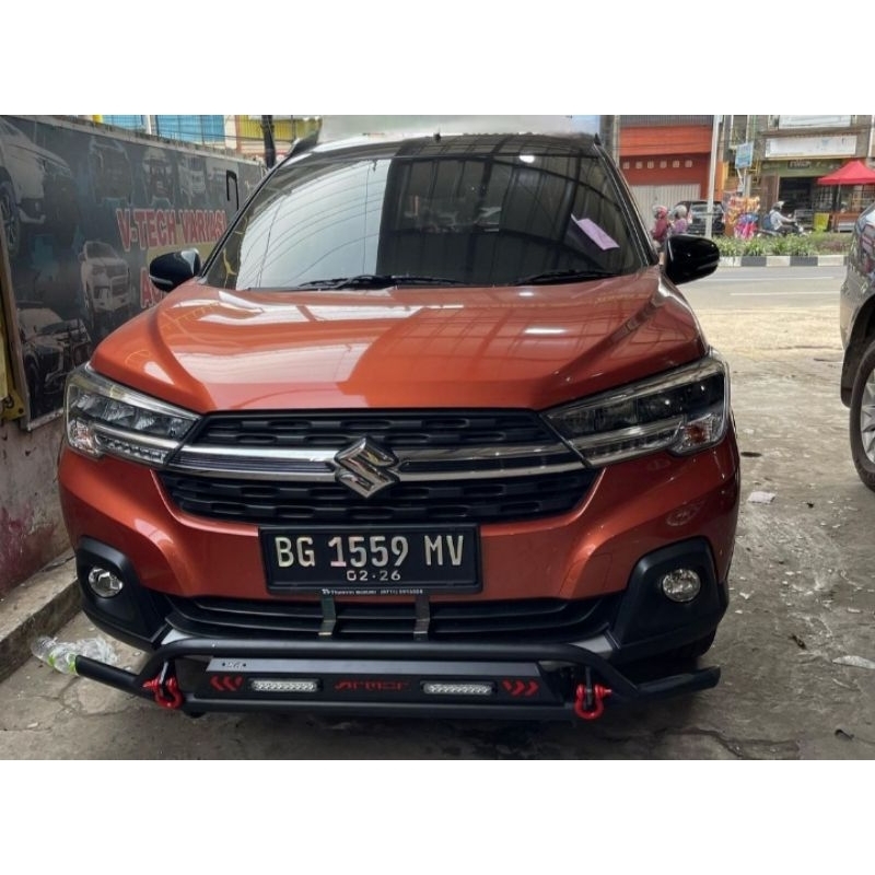 Bumper Guard Tanduk Depan Model Rhino Armor Mobil XL7
