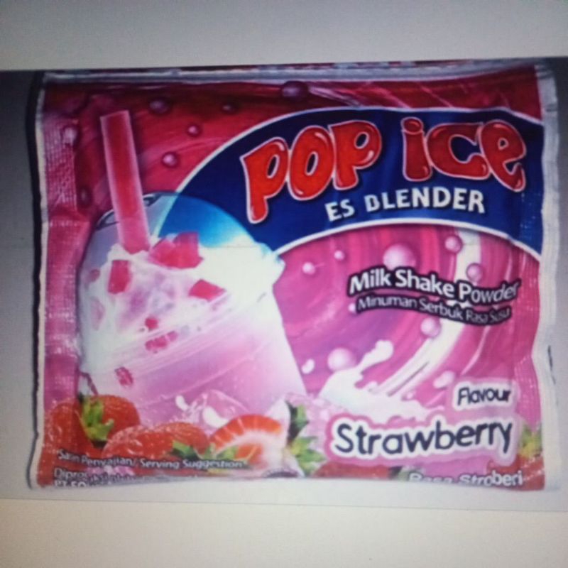 

Pop Ice Strawberry