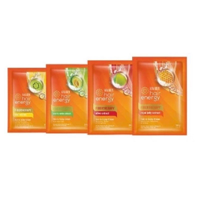 MAKARIZO HAIR ENERGY CREAMBATH SACHET 15 30 ml FIBERTHERAPY MAKARIZO HAIR ENERGY CREMBAT CREAMBAT KR
