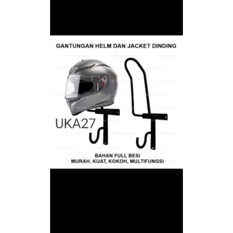 gantungan helm gantungan helm dinding
