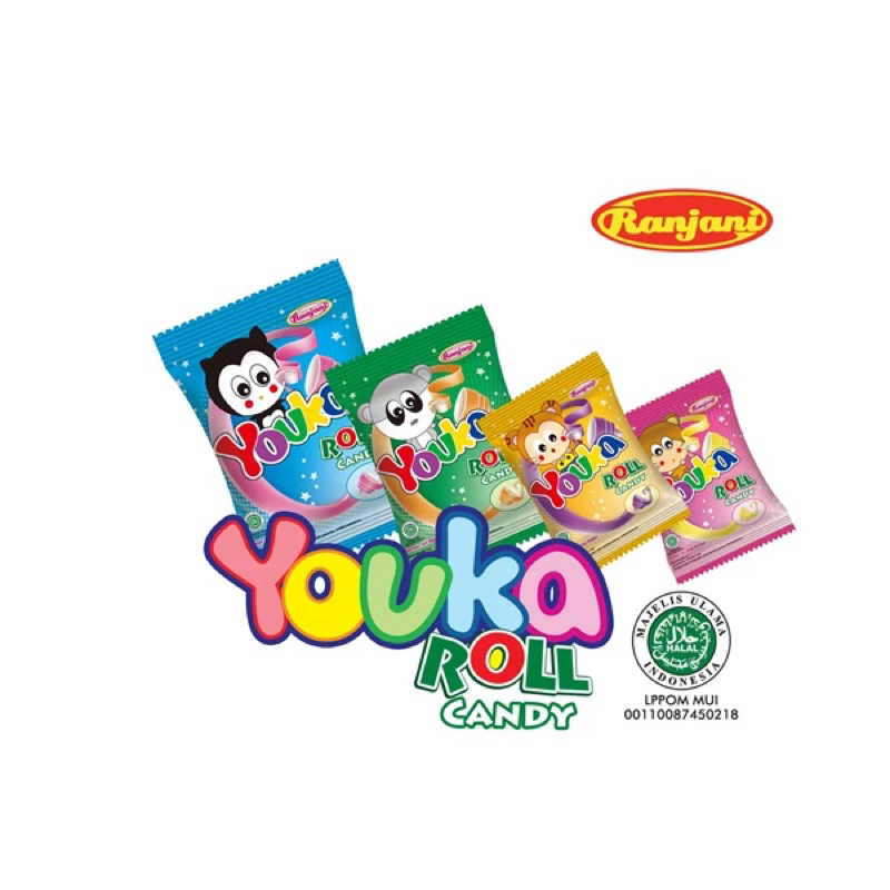 

Youka Roll, Mini Chalk, Youka Marshmallow Kepang