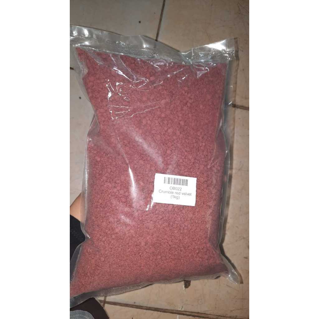 

Crumble red velvet repack 1kg