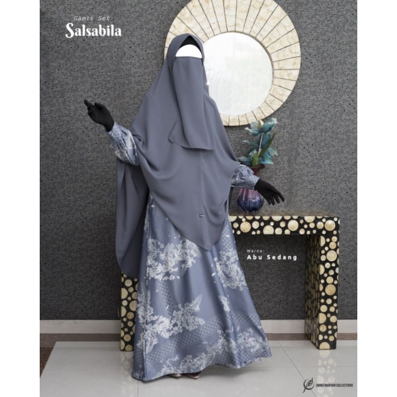 EY- GAMIS BATIK GAMIS SYARI GAMIS SALSABILA GAMIS LEBARAN BY. UMMU MARYAM